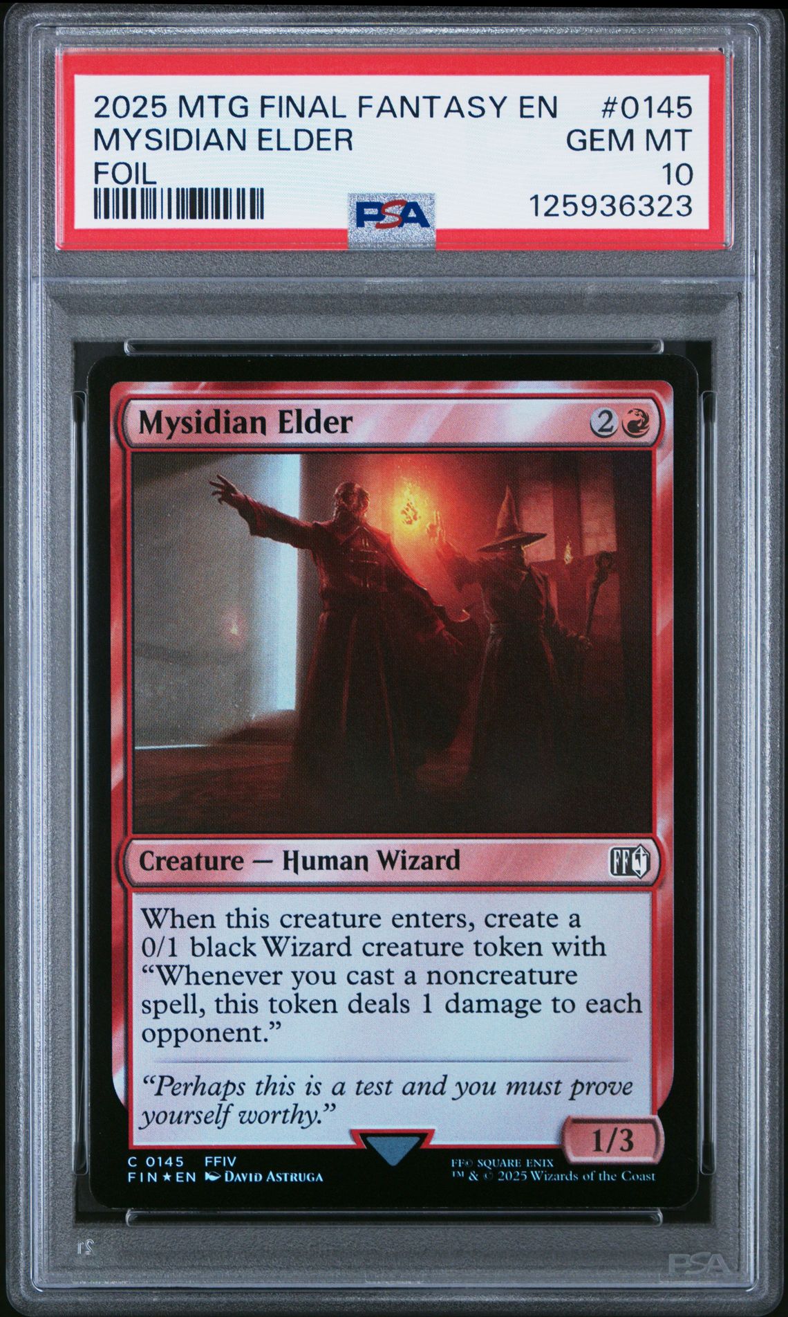 2025 MTG Magic: The Gathering #0145 Mysidian Elder front