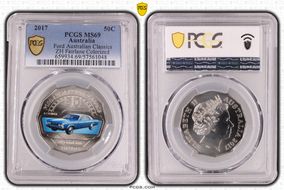 2017 50C Ford Australian Classics ZH Fairlane Colorized MS69