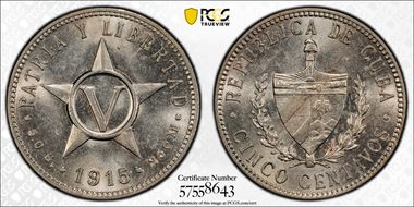 1915 5C MS63