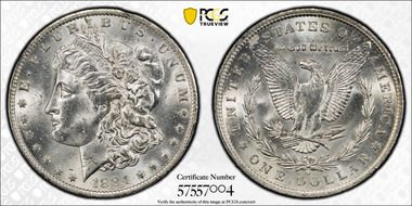 1884-O $1 MS63