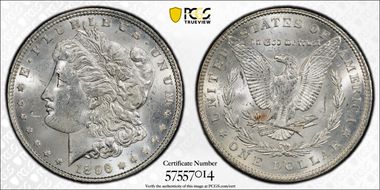 1896 $1 MS63