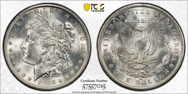 1899-O $1 MS62