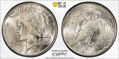 1928-S $1 MS64+ 