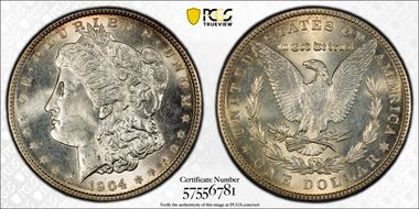 1904 $1 MS66