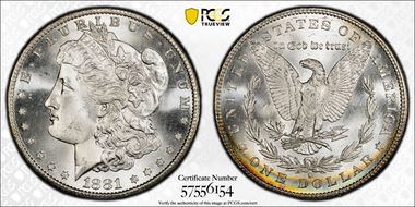 1881-S $1 MS66+