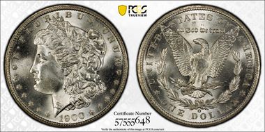 1900-O $1 MS66+ 