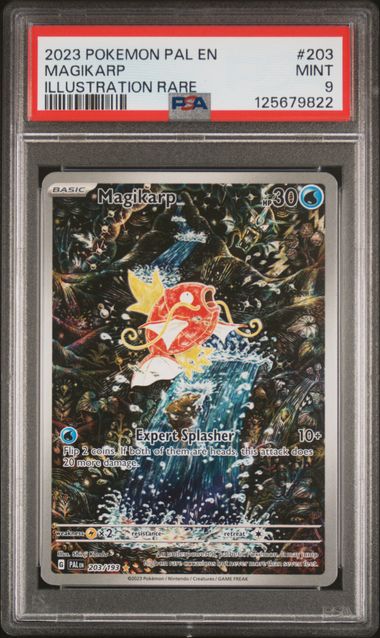 2023 Pokemon POKEMON PAL EN-PALDEA EVOLVED Holo #203 Magikarp front