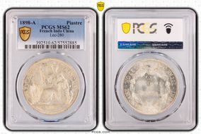 1898-A Piastre Lec-280 MS62