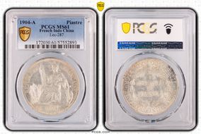 1904-A Piastre Lec-287 MS61