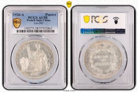1926-A Piastre Lec-302 AU58