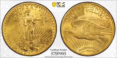 1910 $20 MS64