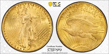 1911 $20 MS64