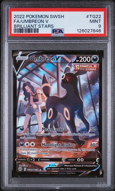 - Fa Umbreon V Brilliant Stars Sword & Shield Brilliant Stars