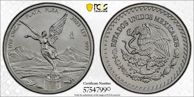 2023-Mo 1/10 oz Libertad Ag MS70
