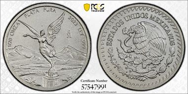 2023-Mo 1/20 oz Libertad Ag MS70