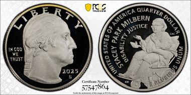 2025-S 25C Stacey Park Milbern Silver PR70DCAM