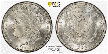 1884-CC $1 MS66