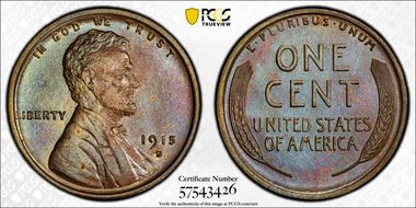 1915-D 1C MS66BN
