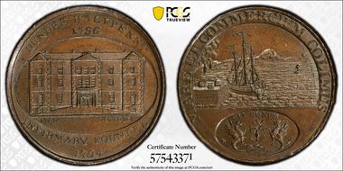 1796 Tk 1/2D DH-16 Angusshire, Dundee MS63BN