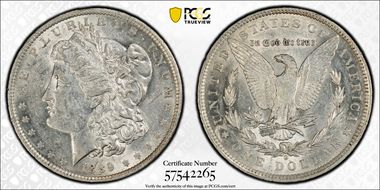 1889-O $1 AU53