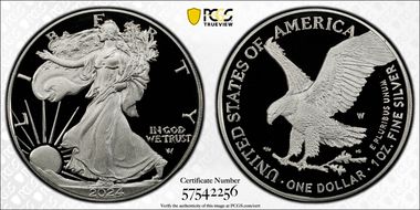 2024-W  $1 Silver Eagle PR69DCAM