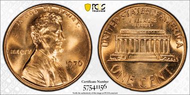 1970-S 1C Large Date MS67RD