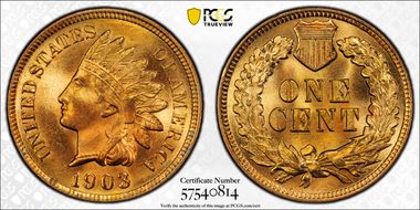 1903 1C MS65+ RD