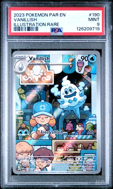 2023 Pokemon Par En Illustration Rare #190 Vanillish front