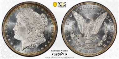 1889-O $1 MS65PL