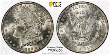 1903-O $1 MS67