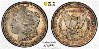 1890-O $1 MS66