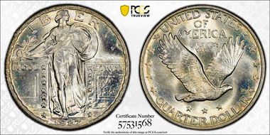 1927 25C MS67+