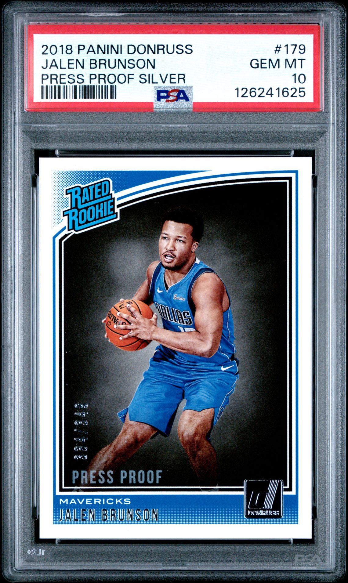BRUNSON PANINI DONRUSS 2018