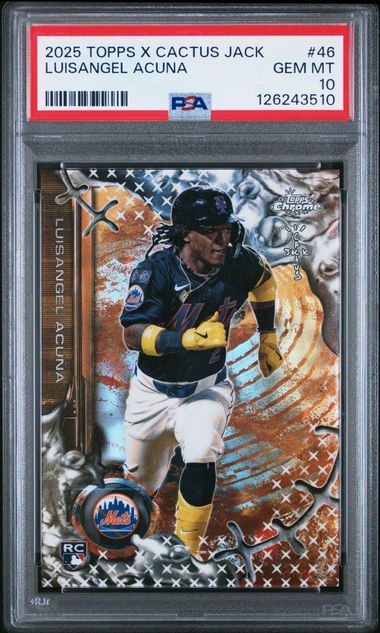 2025 Topps Topps Chrome #46 Acuna front