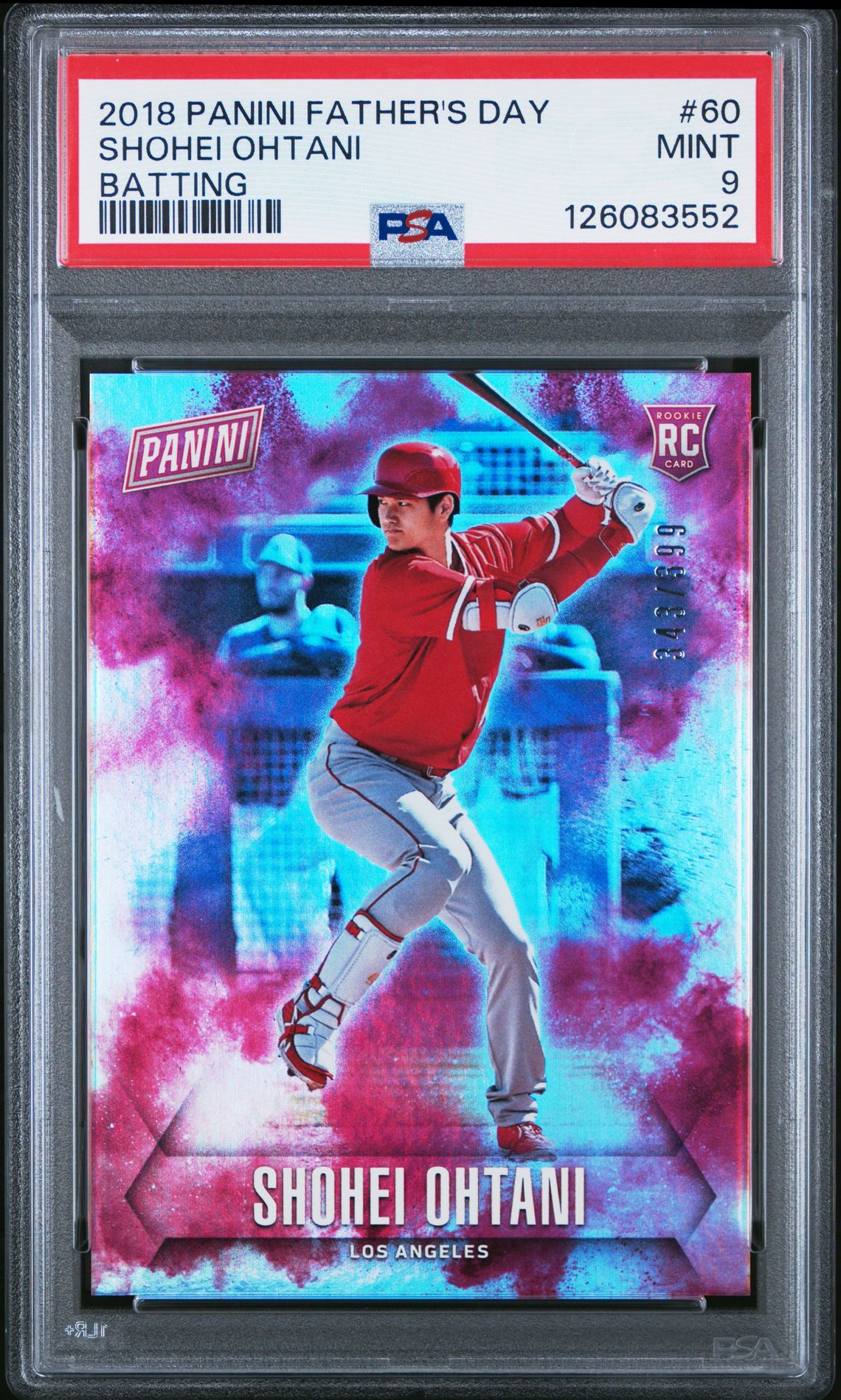 2018 Panini BATTING #60 Shohei Ohtani front