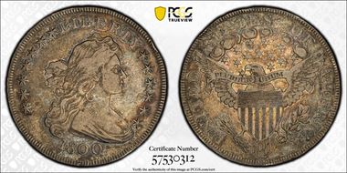 1800 $1 BB-195, 10 Arrows VF35