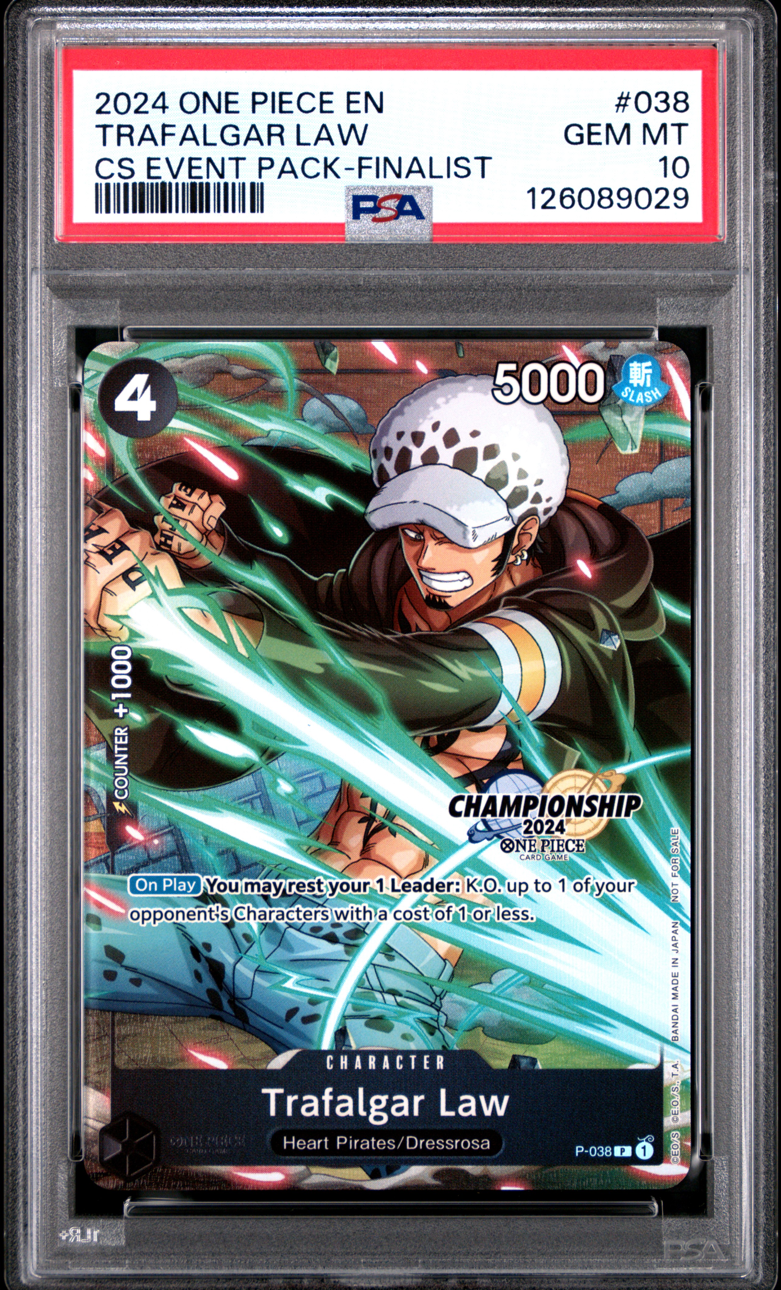 mcsnipeoptcg's 2024 One Piece Championship 2024 Event Pack