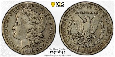 1893-S $1 F15