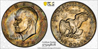 1974-D $1 MS66