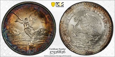 1997-Mo Onza Libertad Ag MS66