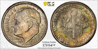 1947-S/D 10C OMM, FS-501 MS66