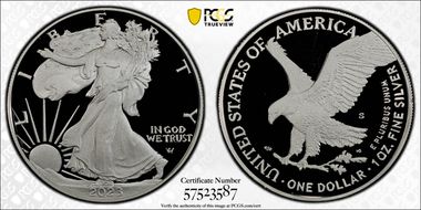 2023-S $1 Silver Eagle PR69DCAM