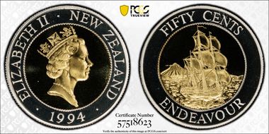 1994 50C KM-90a HMS Endeavour PR68DCAM