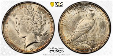 1923-D $1 MS66