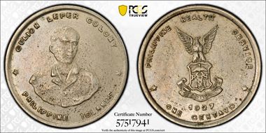 1927-PM 1C KM-3 Type-I AU58