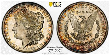 1889-S $1 MS66