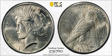 1925 $1 MS63