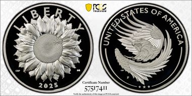 2025-P Medal American Liberty First Strike PR70DCAM