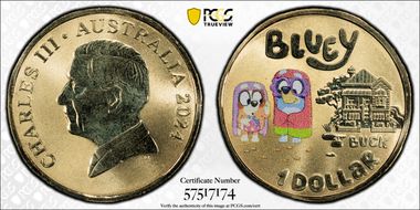 2024 $1 The Grannies - Dollarbucks Colorized MS68