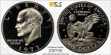 1977-S $1 PR69CAM